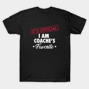 It's Official. I Am Coache's Favorite T-Shirt